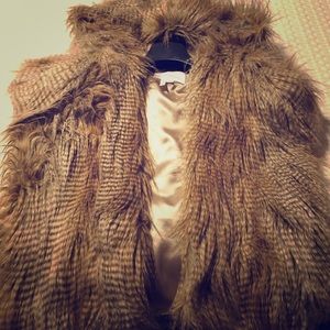 Bcbg fur vest
